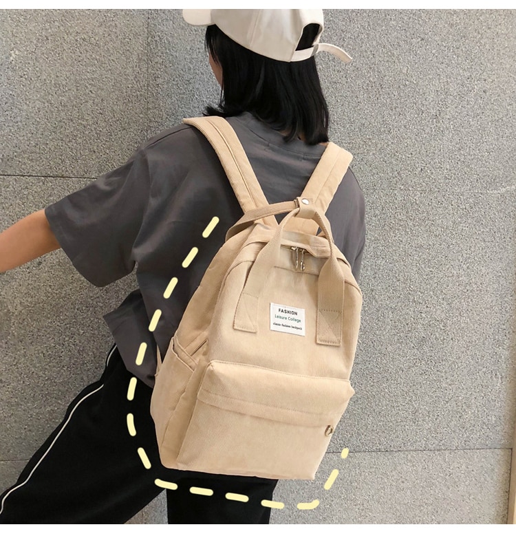 Velvet School Backpack for Teenage Girls Velvet School Backpack for Teenage Girls